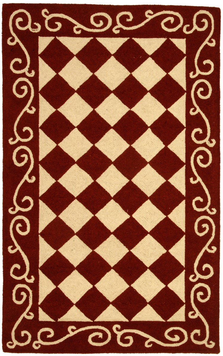 Chelsea Hand-Hooked Luxury Rug - Exquisite 100% Virgin Wool with Classic American and European-Style Designs