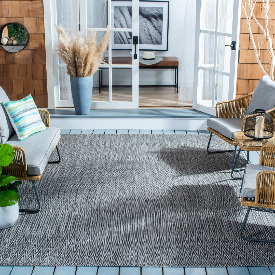 PowerLoomed Courtyard Rug - Stylish, Durable for Indoor/Outdoor Decor