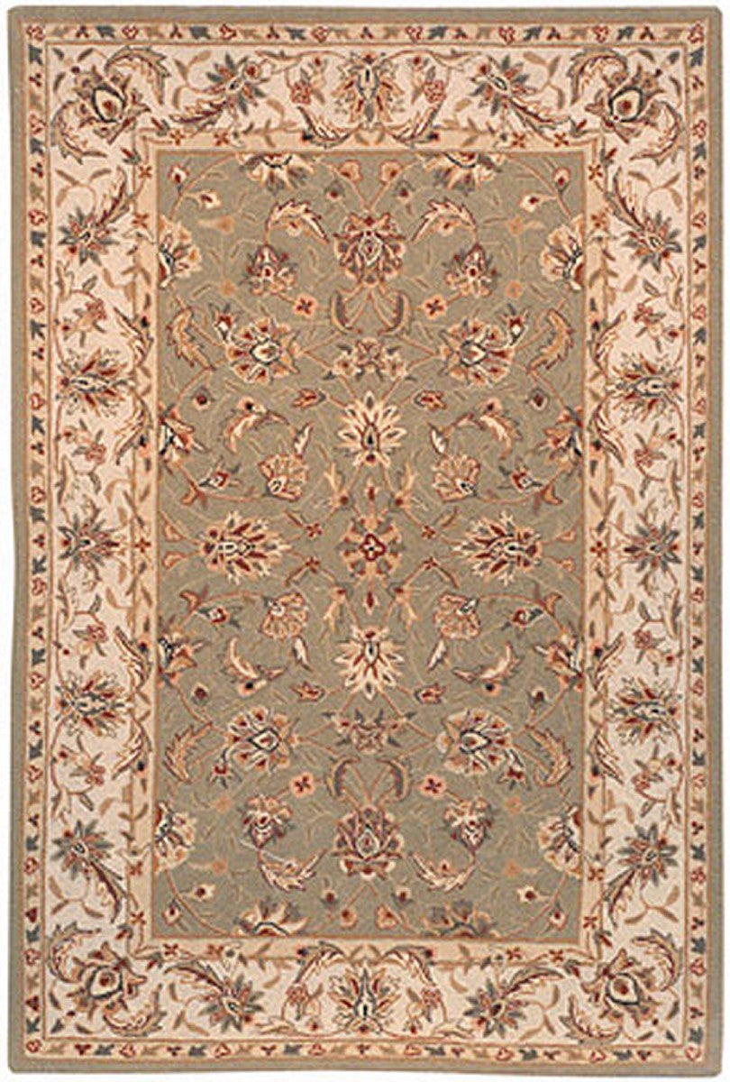 Luxurious Chelsea Hand-Hooked Rug: 100% Virgin Wool Pile, Durable Cotton Backing for All Spaces