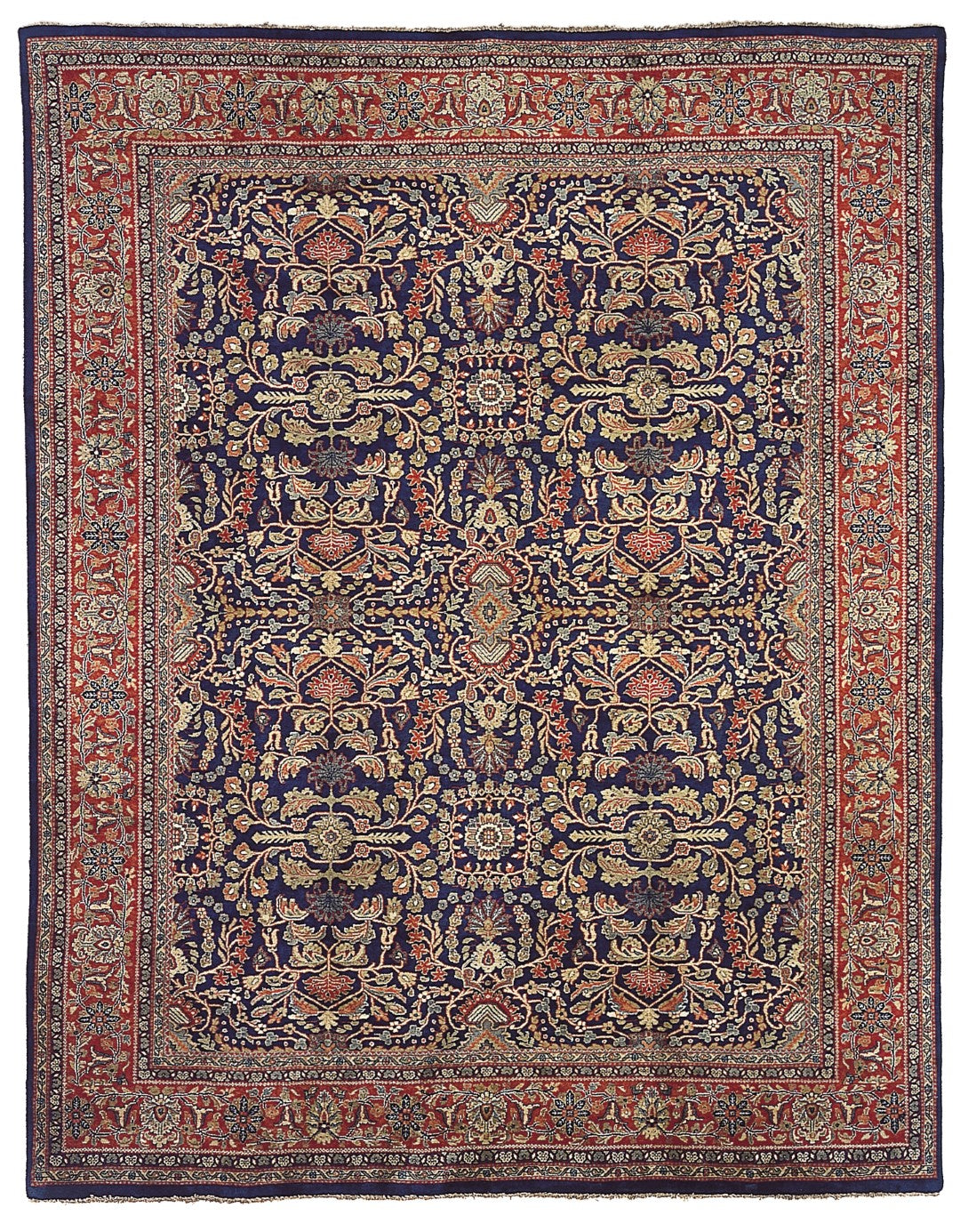 Exquisite Handmade Wool Pile Area Rug - Rectangular Design from India, Ideal for Every Room in Your Home!