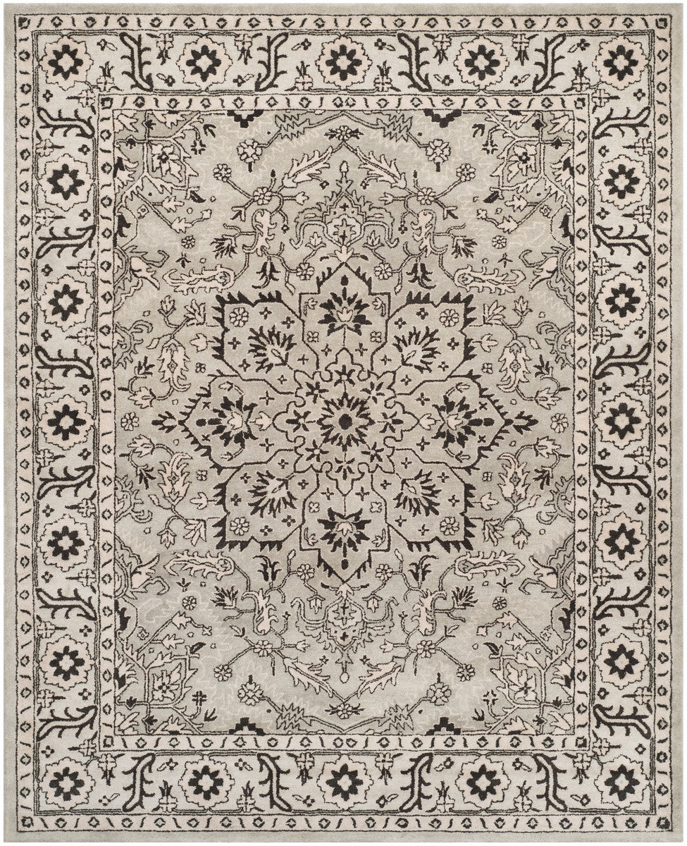Luxurious Hand - Tufted 6' Wool Area Rug from India for Cozy Home Decor