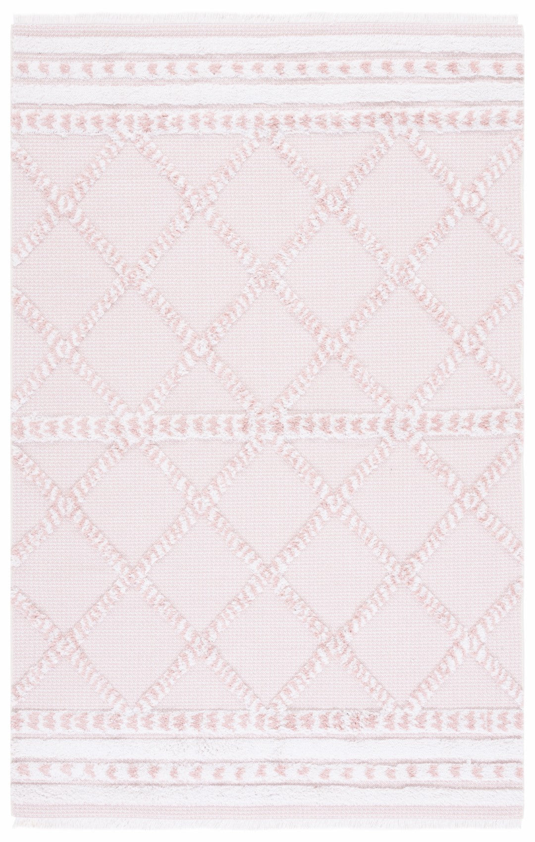 Augustine Power Loomed Rug: Soft, Durable & Eco-Friendly with Recycled Cotton & Polyester Blend