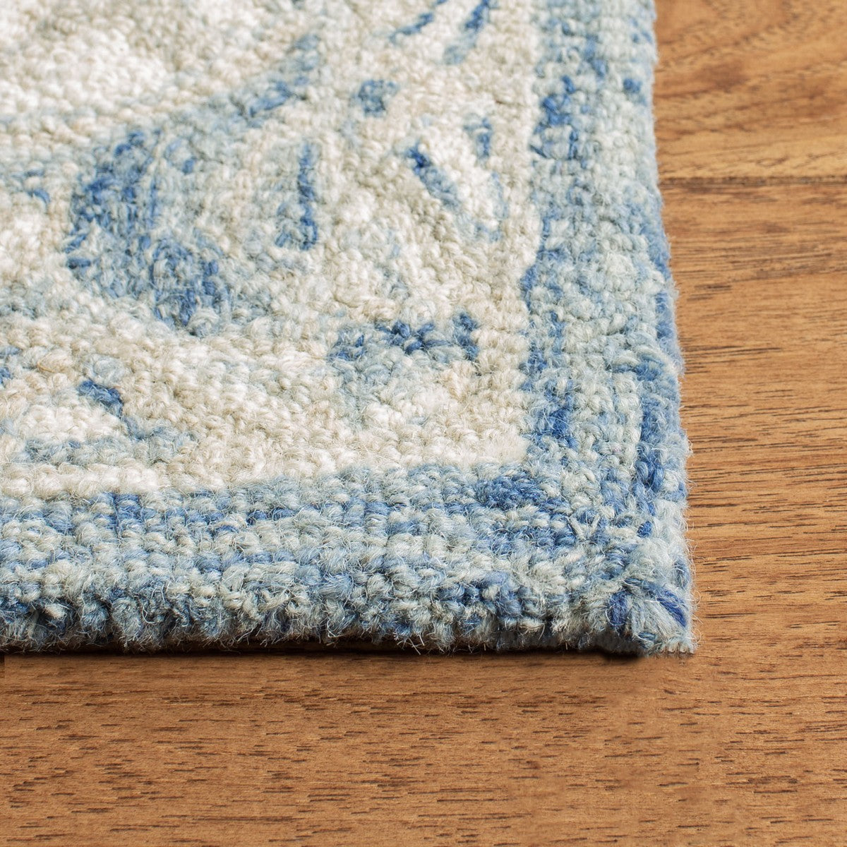 Exquisite Hand - Tufted Micro Loop 503 Wool and Cotton Traditional Area Rug for Enduringly Elegant Spaces