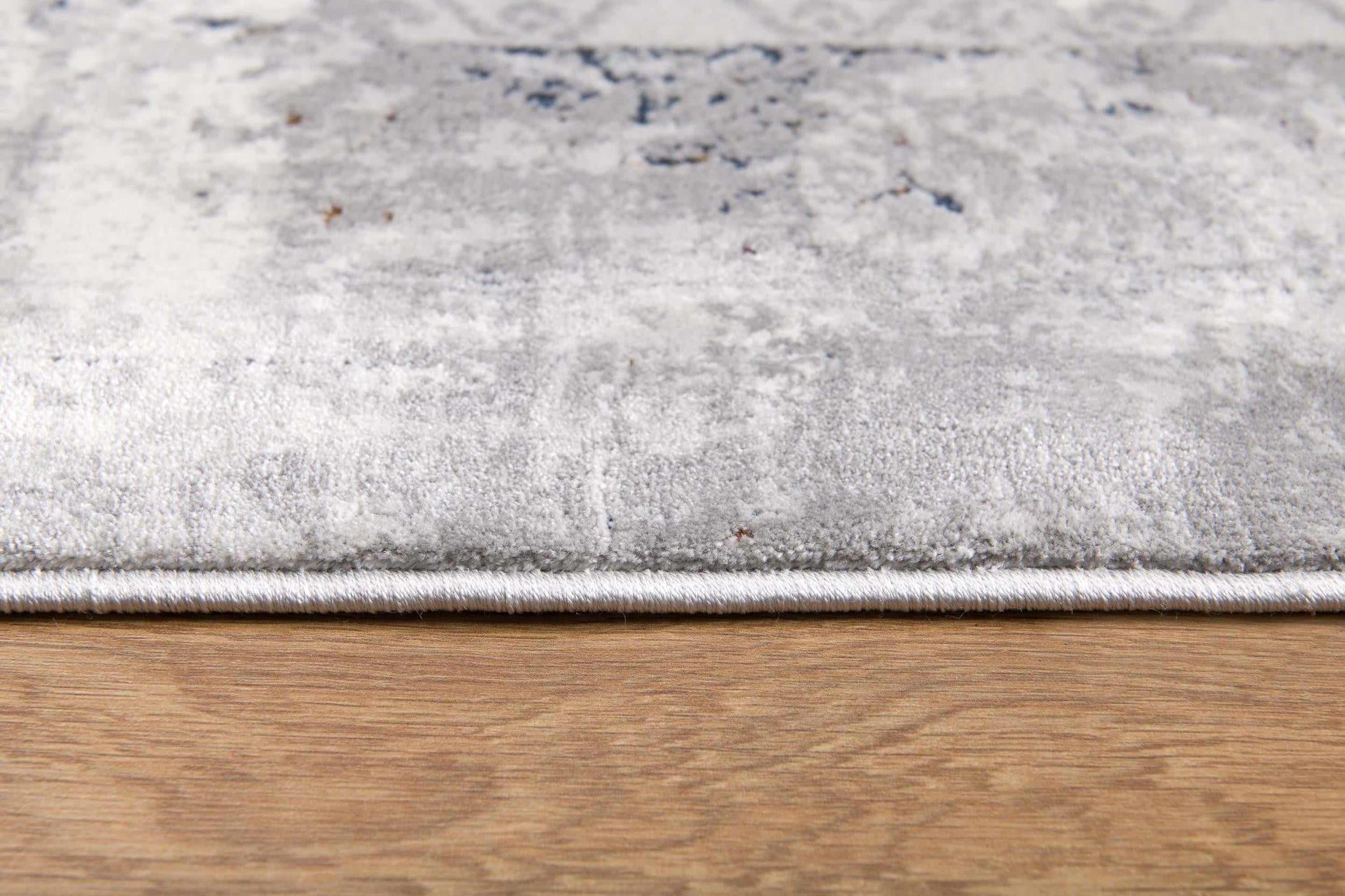Gray Abstract Patterned Area Rug - Sturdy, Soft Underfoot, Ideal for All Kinds of Room Decorations