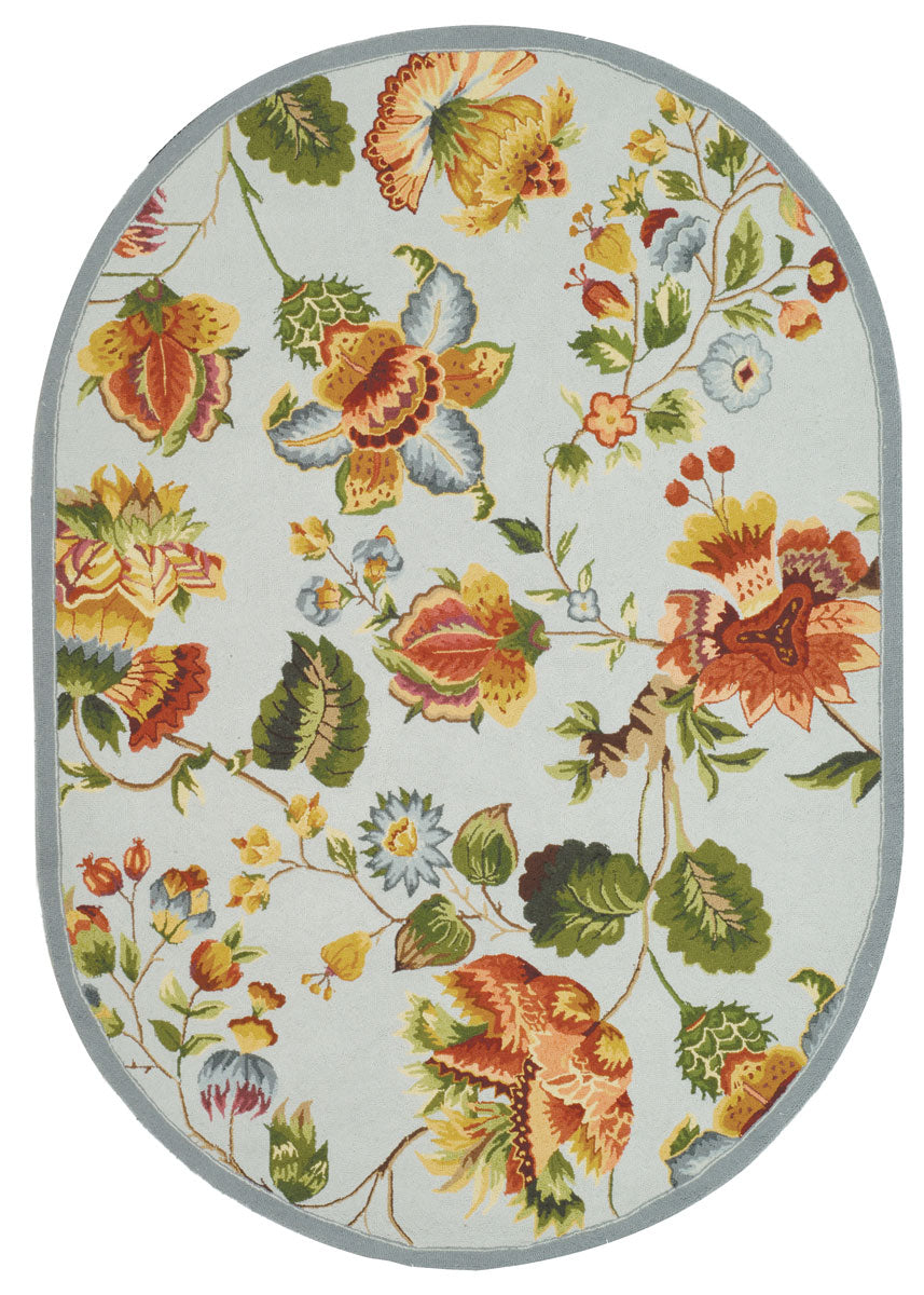 Luxurious Hand-Hooked Wool Area Rug with Exquisite Indian Craftsmanship for Cozy and Stylish Home Decor