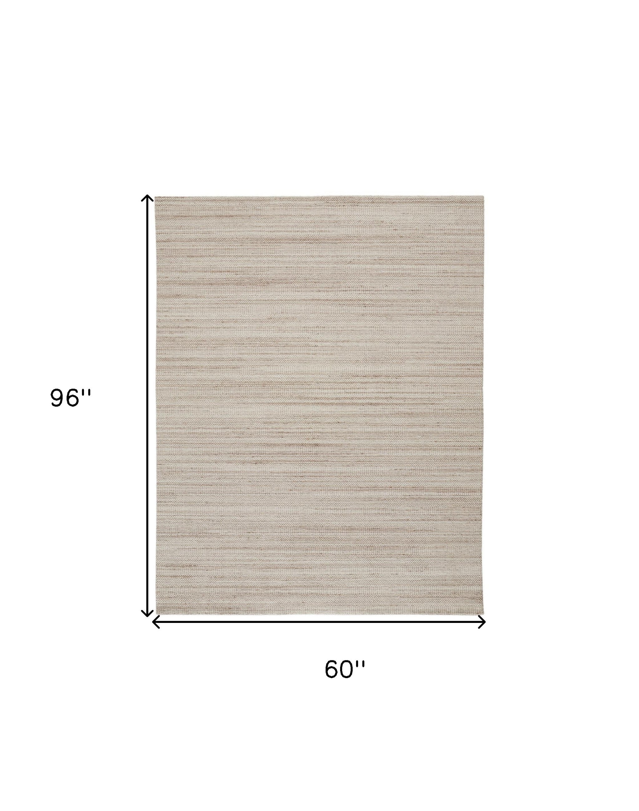 Stain-Resistant Hand-Woven Wool Area Rug for Timeless Home Decor