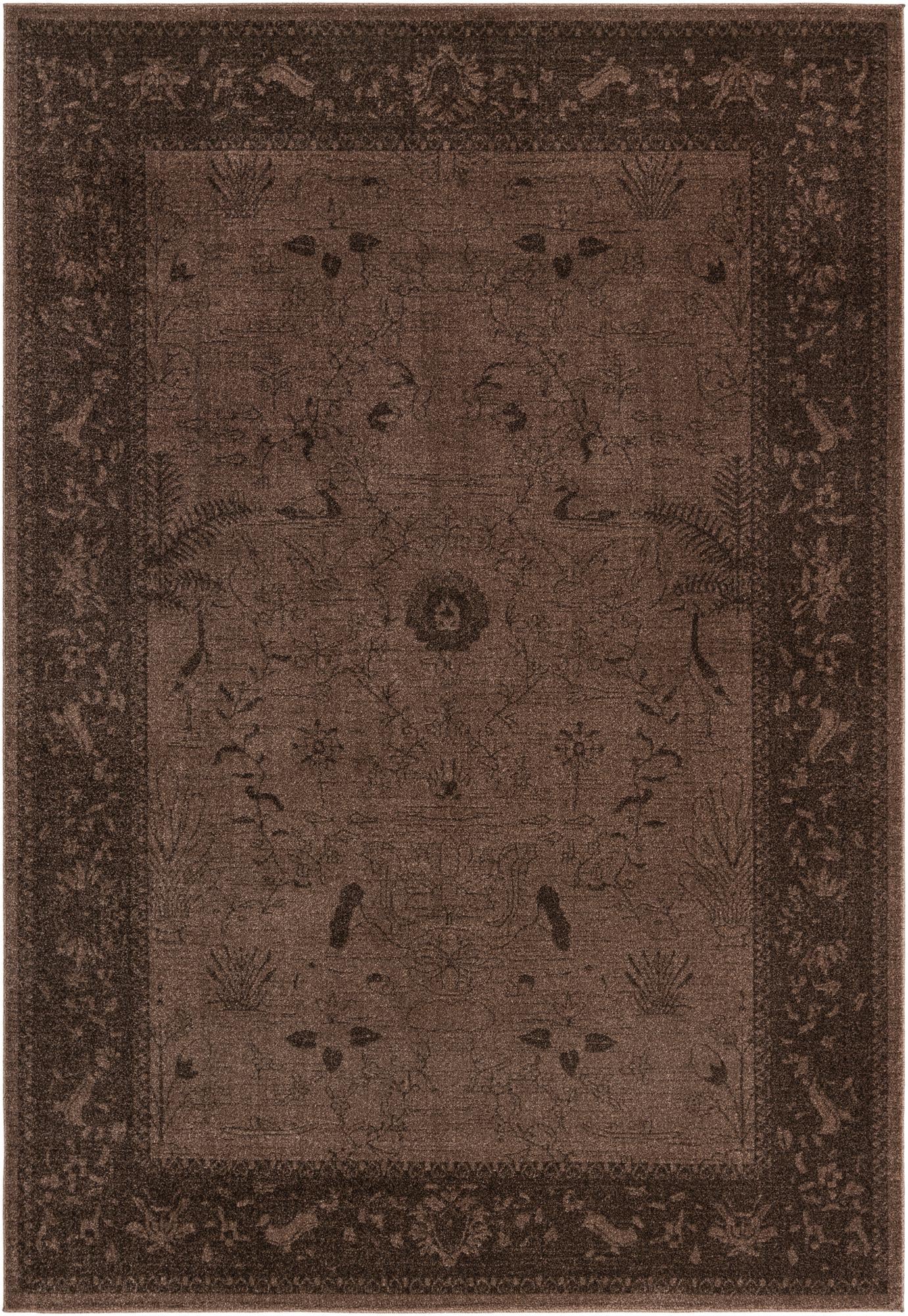 La Jolla Durable Floral Rug - Versatile Home Decor with Stain Resistance and Easy Care