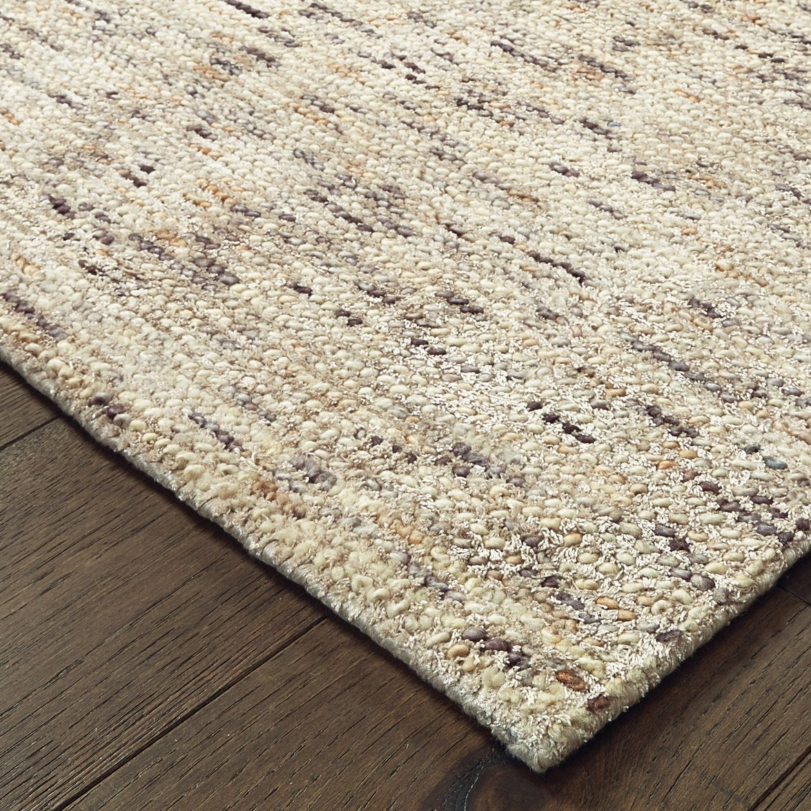 Lucent Hand-Tufted Wool & Viscose Indoor Runner Rug - Soft Luxury for Your Space