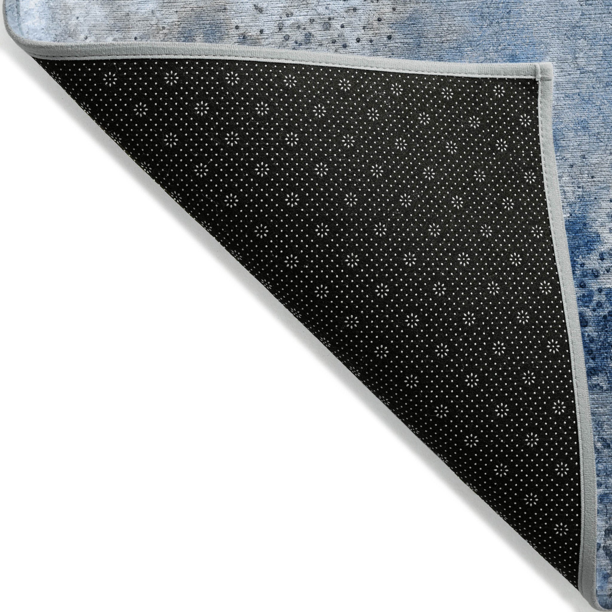 Stain-Resistant, Non-Skid Washable Outdoor Runner Rug with Stylish Abstract Design for Homes