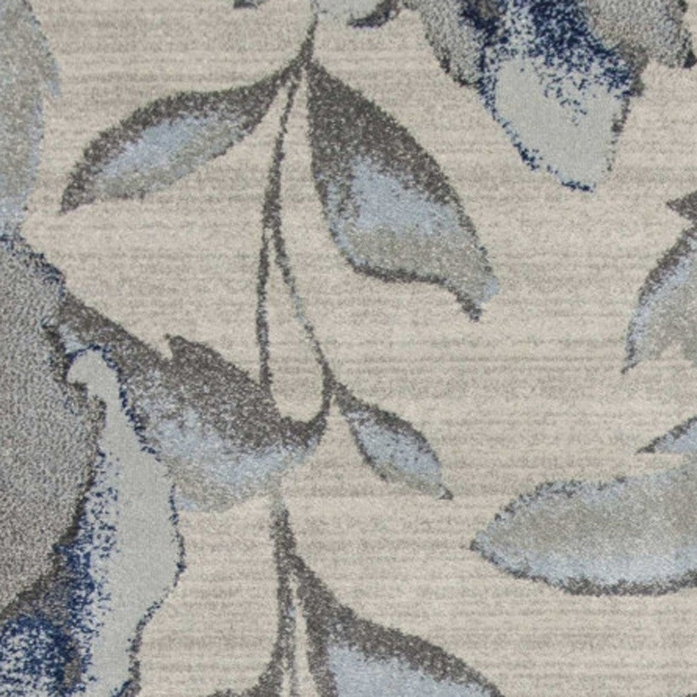Stylish and Durable Contemporary Blue-Gray Area Rug for Modern Spaces
