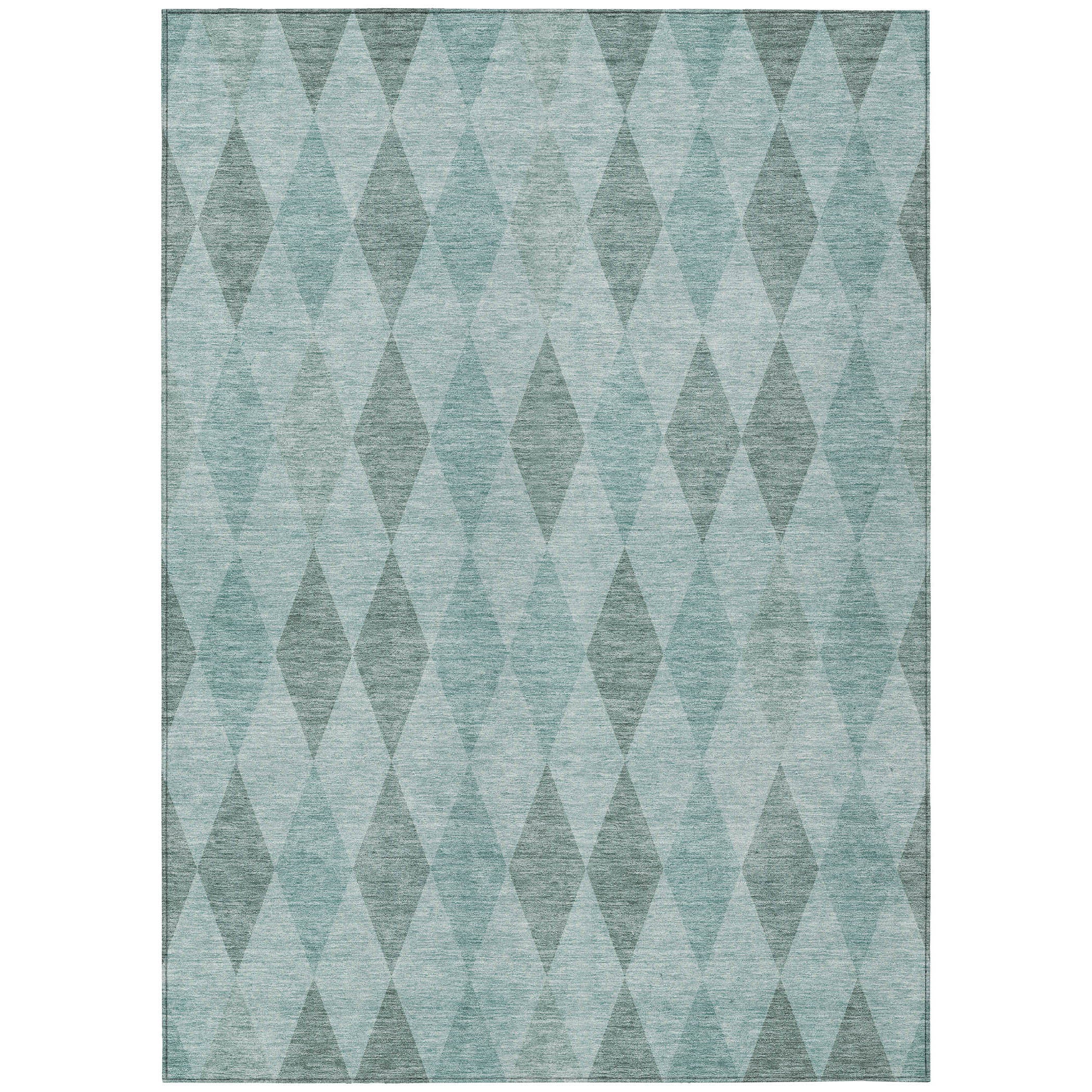 Washable, Stain-Resistant & Non-Skid Geometric Purple Outdoor Runner Rug for Your Space