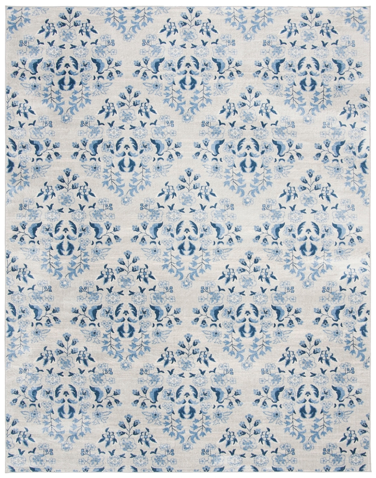 Brentwood Rectangle Power - Loomed Rug with Luxurious Polypropylene Pile for Home Makeover