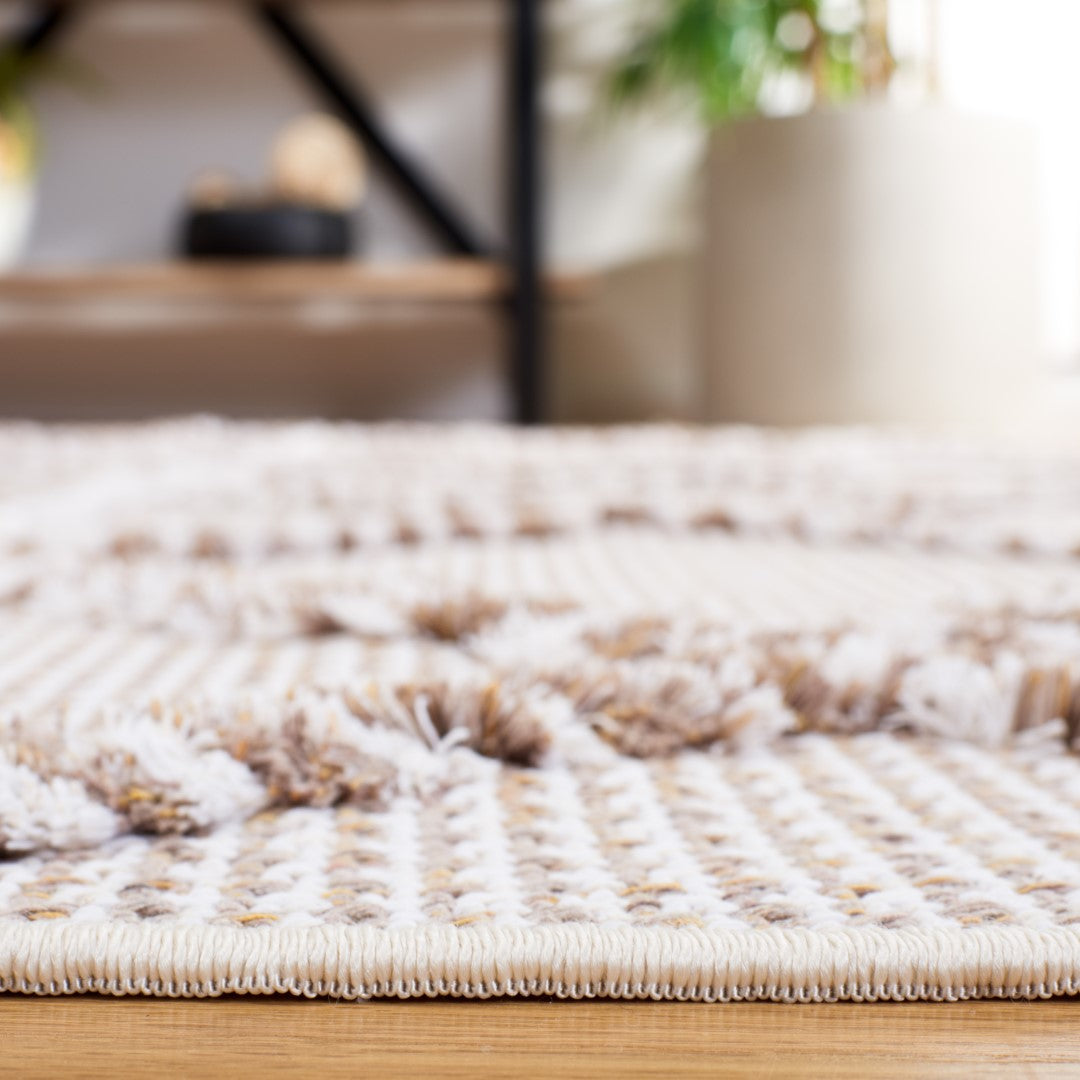 Augustine Power Loomed Rug: Soft, Durable & Eco-Friendly with Recycled Cotton & Polyester Blend