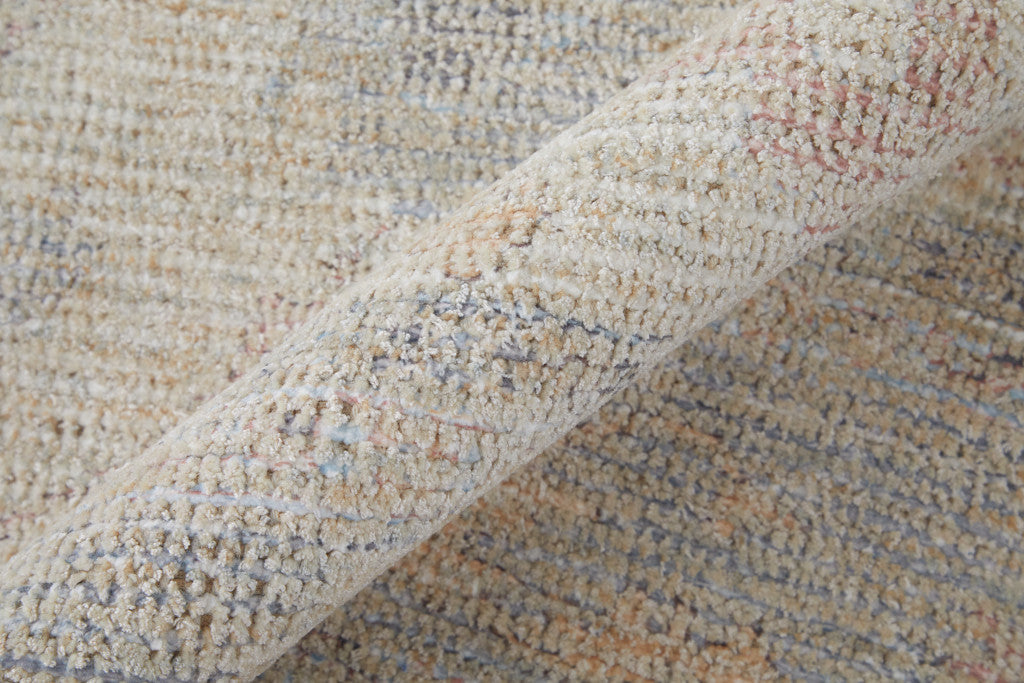 Unique Hand-Woven Distressed Floral Area Rug with Tassels for Your Home Decor