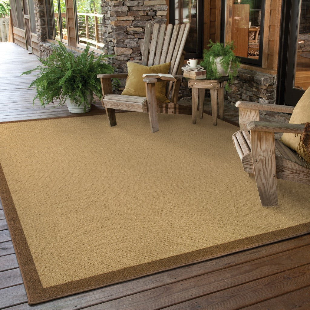 Stylish Indoor-Outdoor Area Rugs for Outdoor Use - Transform Your Living Space with an 8-Foot by 8-Foot Beige Rug Suitable for Any Decor Style
