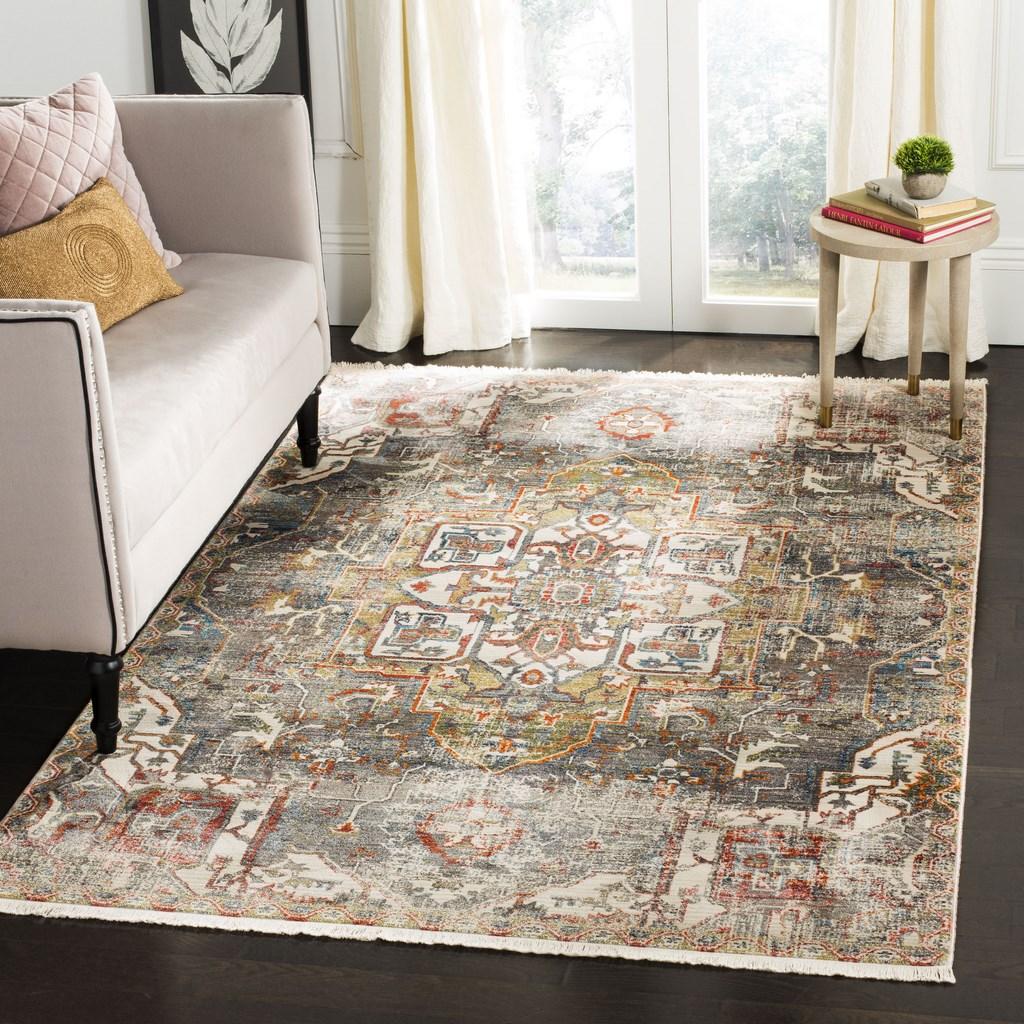 Vintage VTP475 Polyester Rug - Add Timeless Luxury to Your Living Space