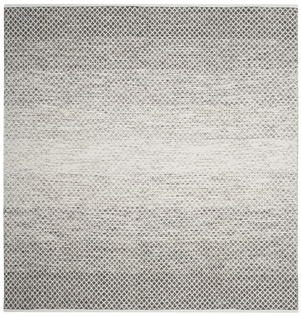 Luxurious Hand-Woven Thick Cotton Pile Rug from India for Cozy Homes