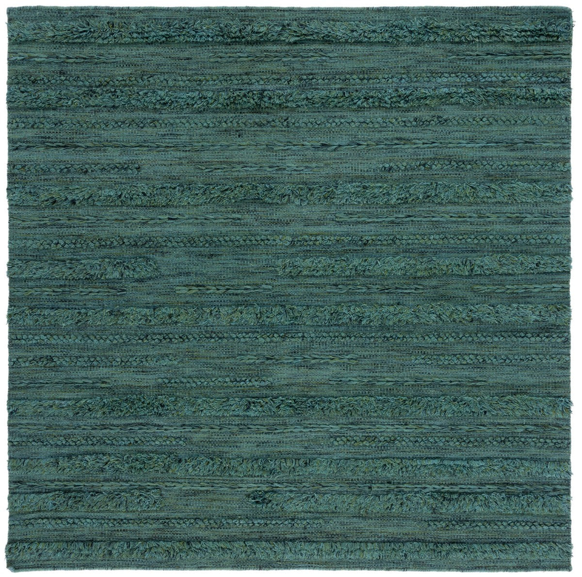 Artisan-Crafted Indian Hand Woven Rug: 85% Wool Blend for Elegant Spaces