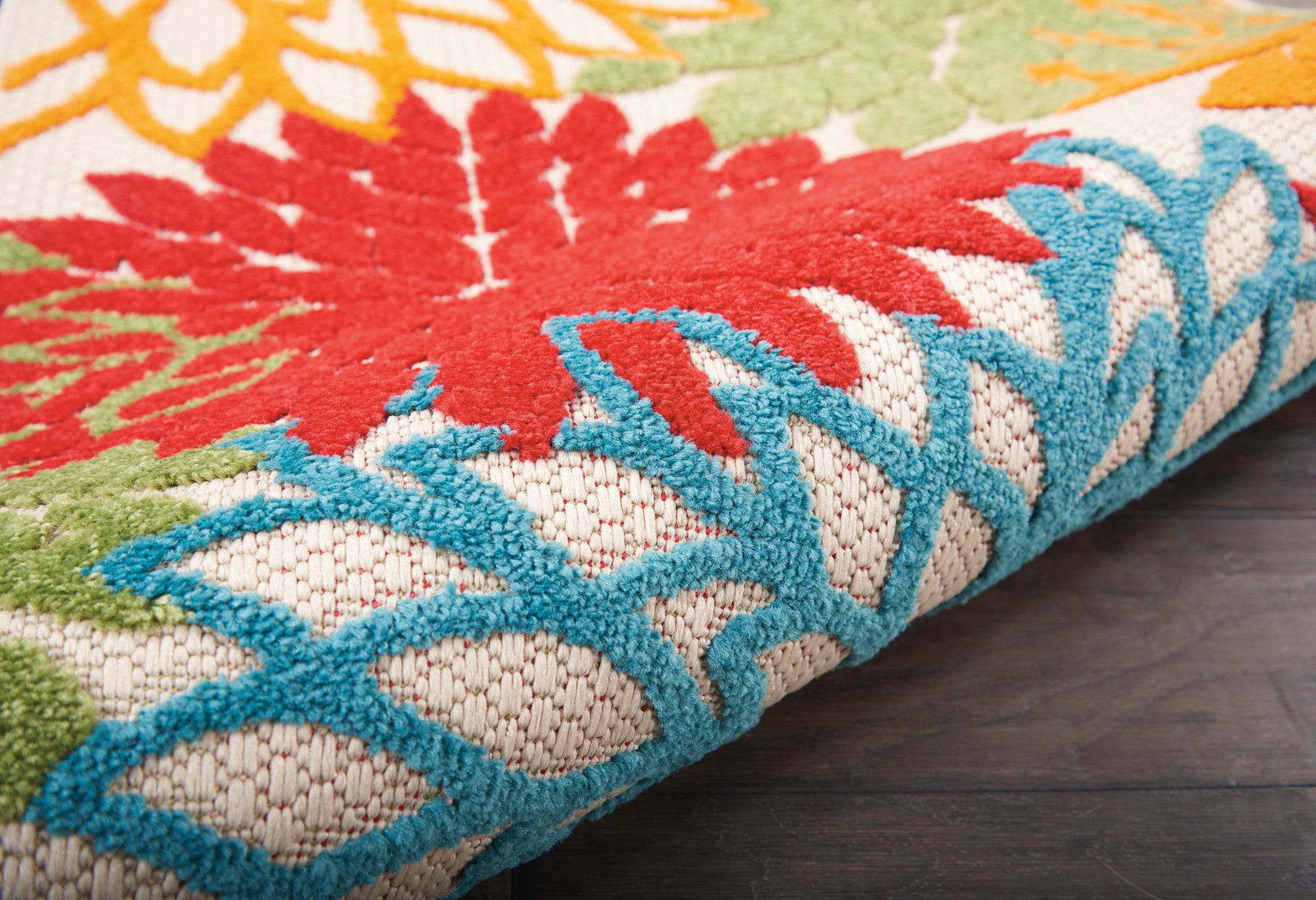 High - Quality Outdoor and Indoor Area Rugs with Elegant Green and Ivory Floral Design for Comfort and Stylish Ambiance in Any Space