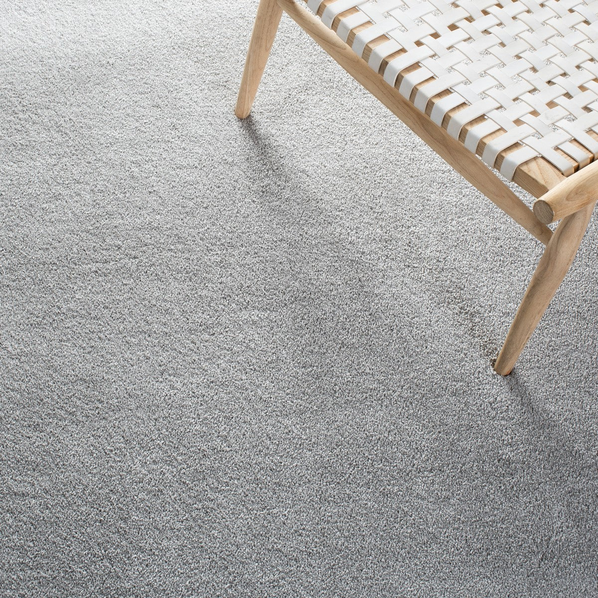 Stylish, Durable, and Elegant Plain Power Loomed Polypropylene Pile Floor Rug with Soft Felt Backing