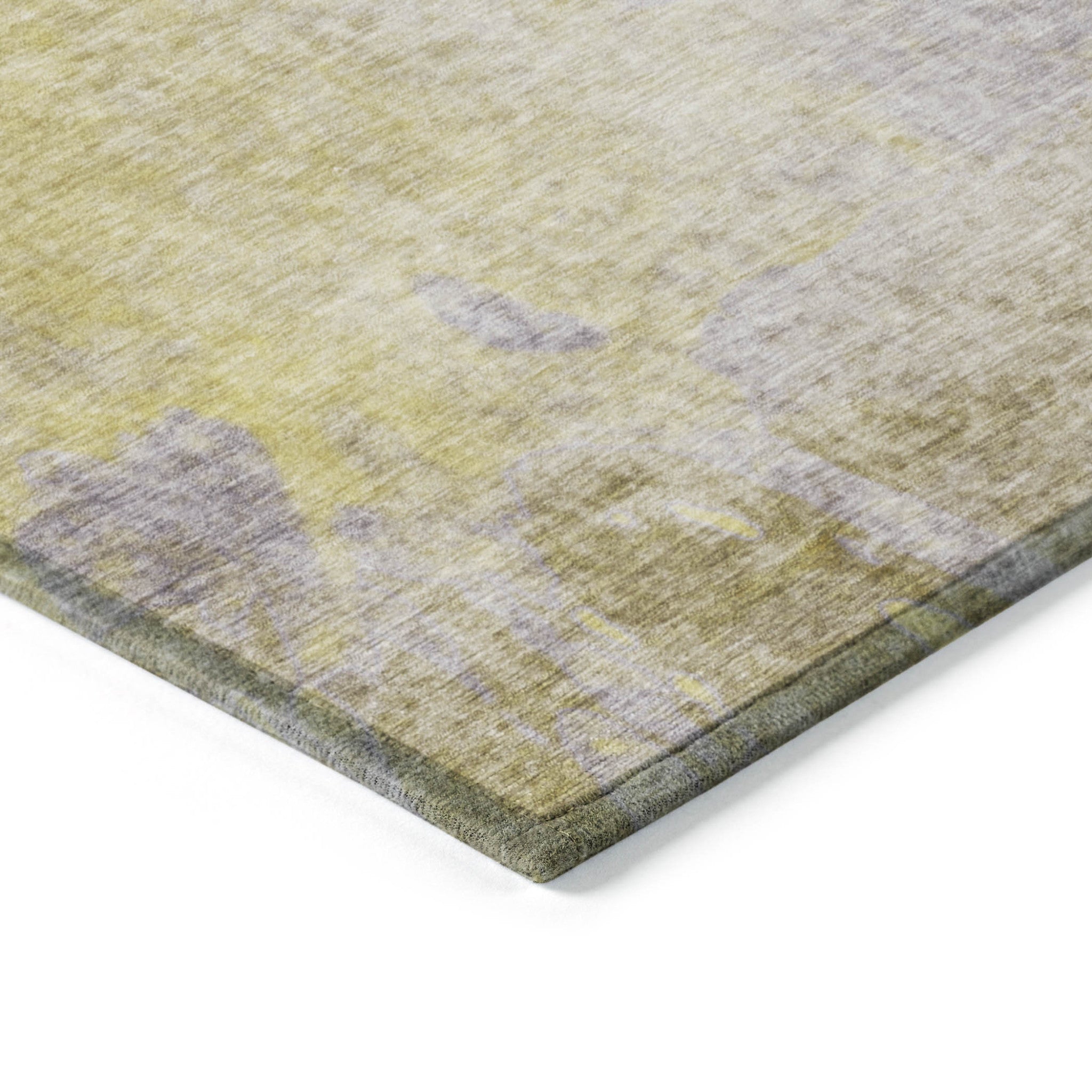 Stylish Washable & Stain-Resistant Indoor-Outdoor Abstract Runner Rug