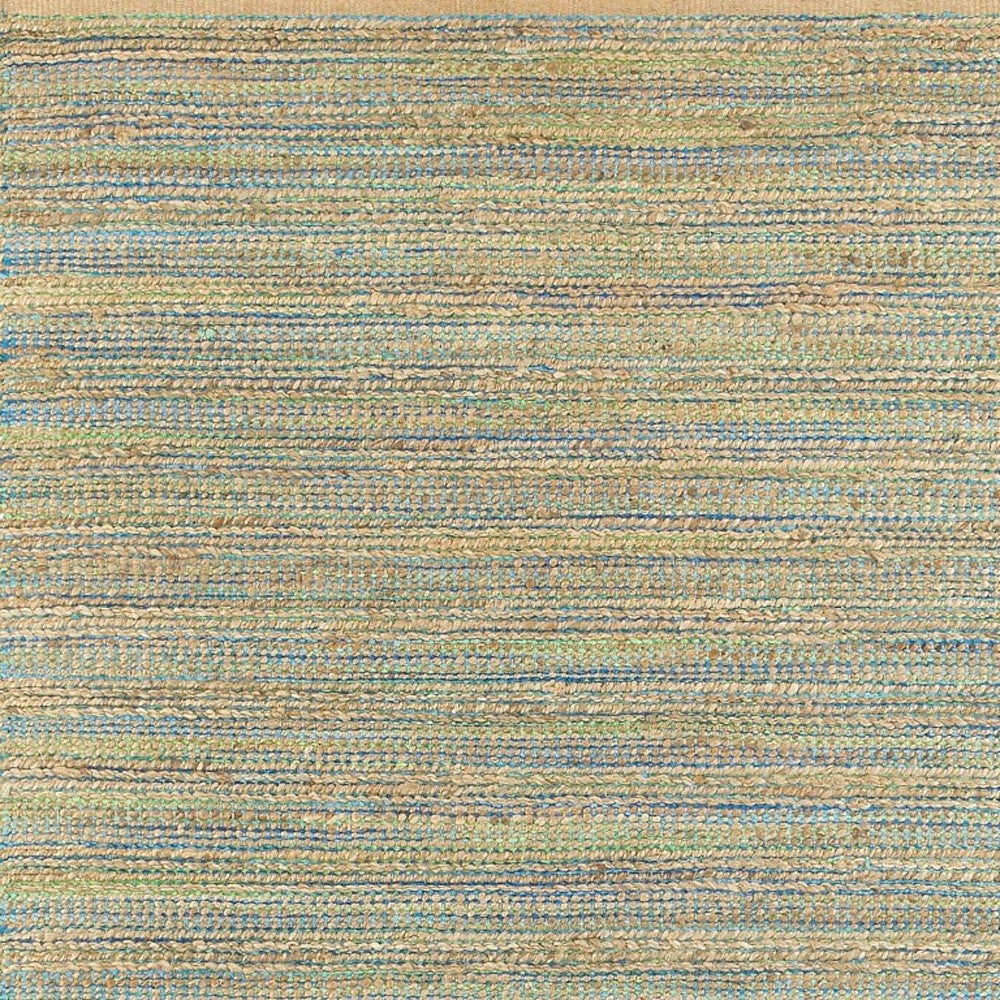 Multicolored Hand - Braided Jute Area Rug: Soft, Long - lasting and Fashionable for Contemporary and Bohemian - style Homes