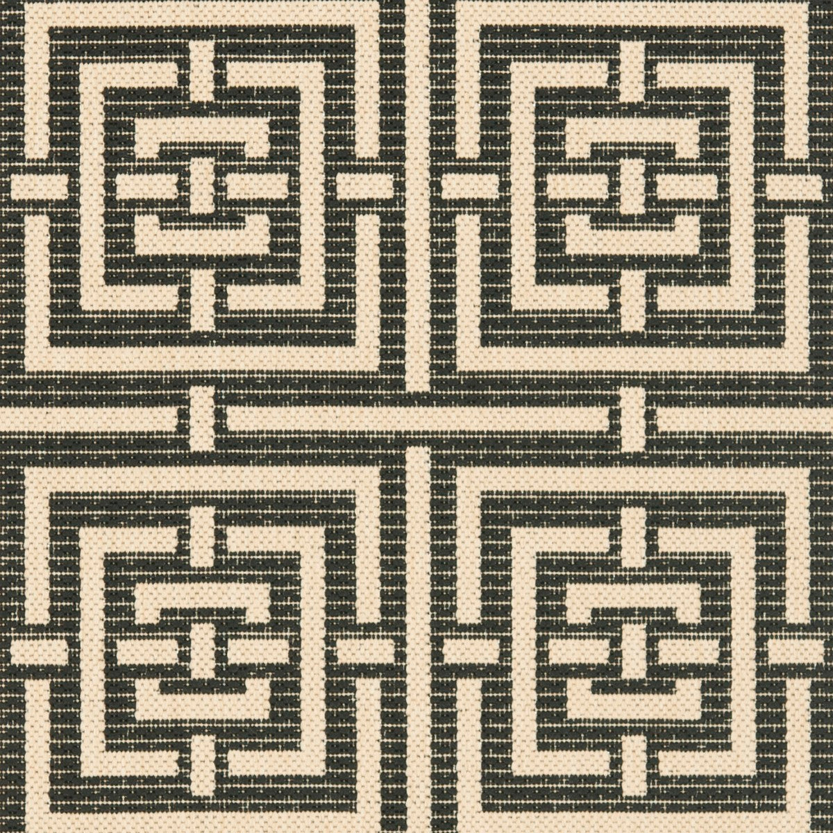 Exquisite Courtyard Indoor/Outdoor Geometric Pattern Rug - Soft, Durable and Weather-Resistant Floor Covering for Home Decor