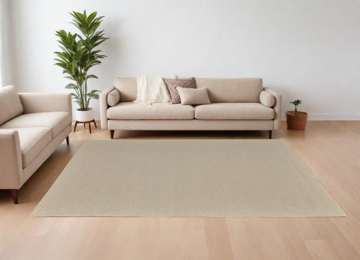 Stain-Resistant Hand Woven Green Area Rug for Any Space - Unique Artisan Work