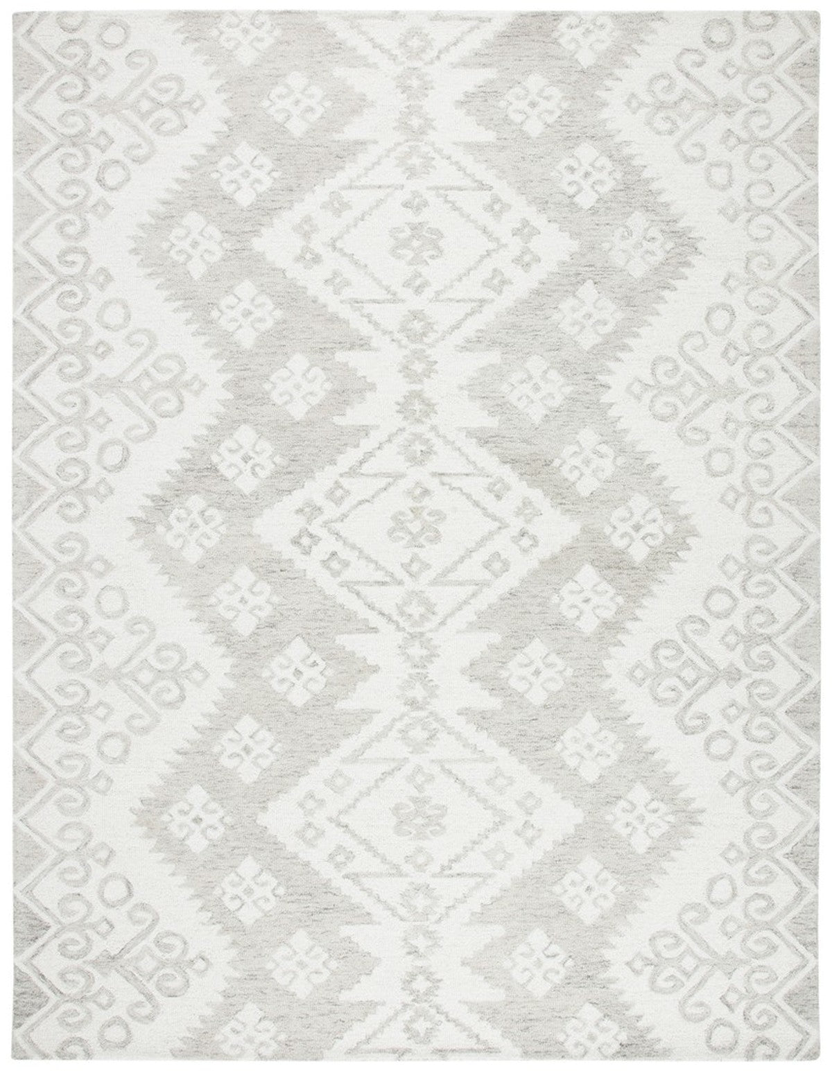 Exquisite Micro-Loop Hand-Tufted Luxury Rug Made of Fine Indian Wool - Ideal for Enhancing Your Home Decor