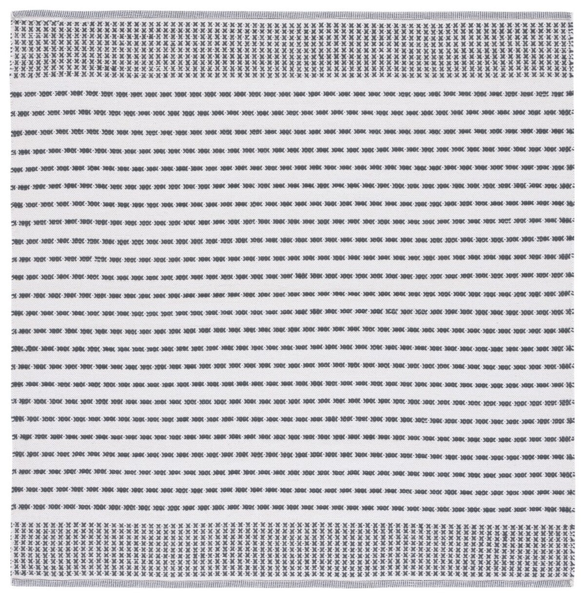 Stylish and Durable Hand - woven Bohemian Flat Weave Cotton Area Rug from India - Montauk 714