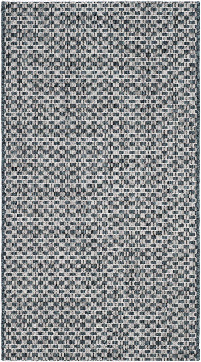 Stylish Courtyard Power Loomed Rug - Durable Polypropylene for Indoor/Outdoor Beauty