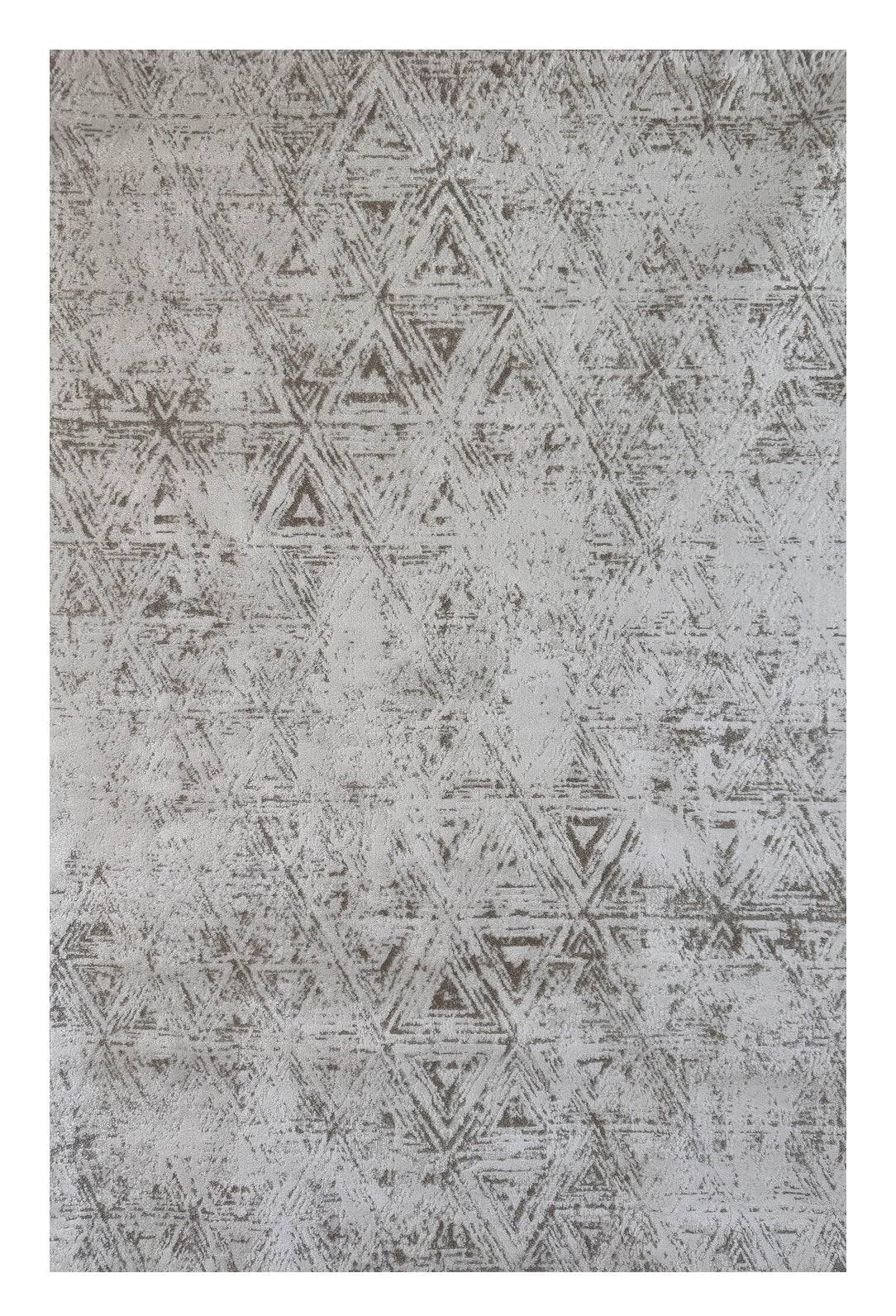 8' x 11' Stain-Resistant Cream & Beige Abstract Area Rug for Stylish Spaces