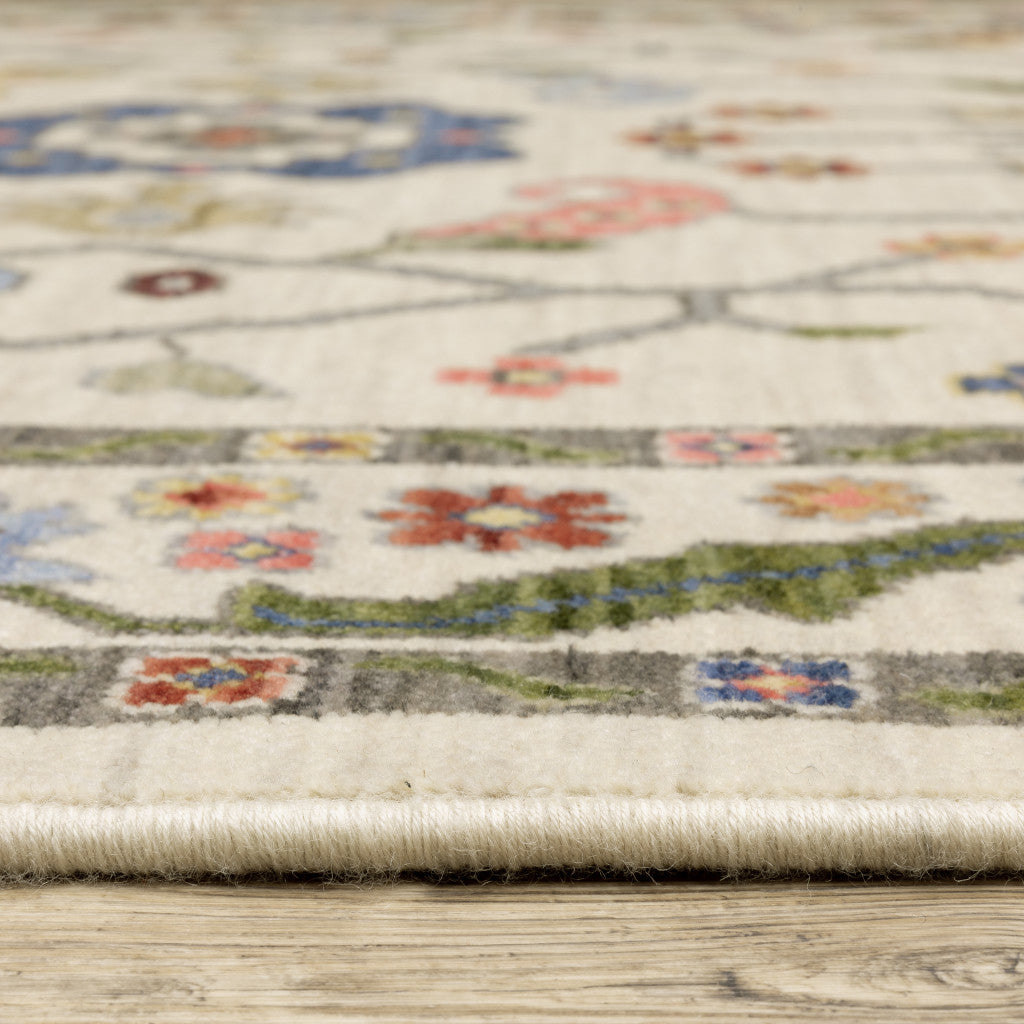 Stylish and Durable Stain-Resistant Oriental Fringed Area Rug for Any Room