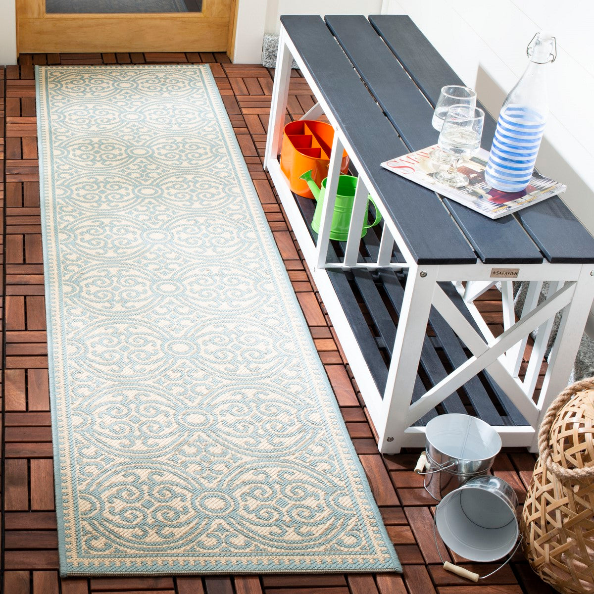 Luxurious and Durable Polypropylene Power Loomed Beach Rug for Stylish Home Decor