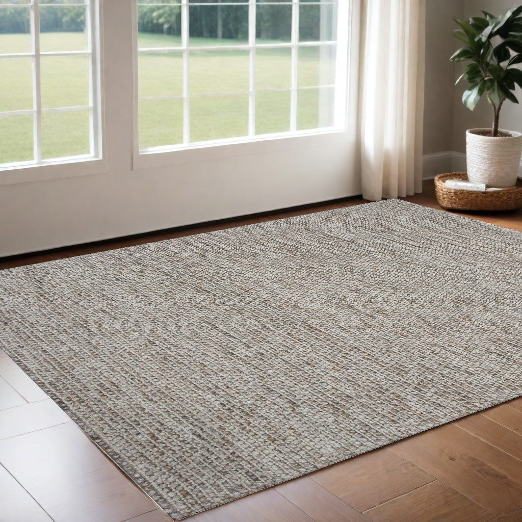 Stylish Nubby Boucle Berber Area Rug - 100% New Zealand Wool for Elegant Home Decor