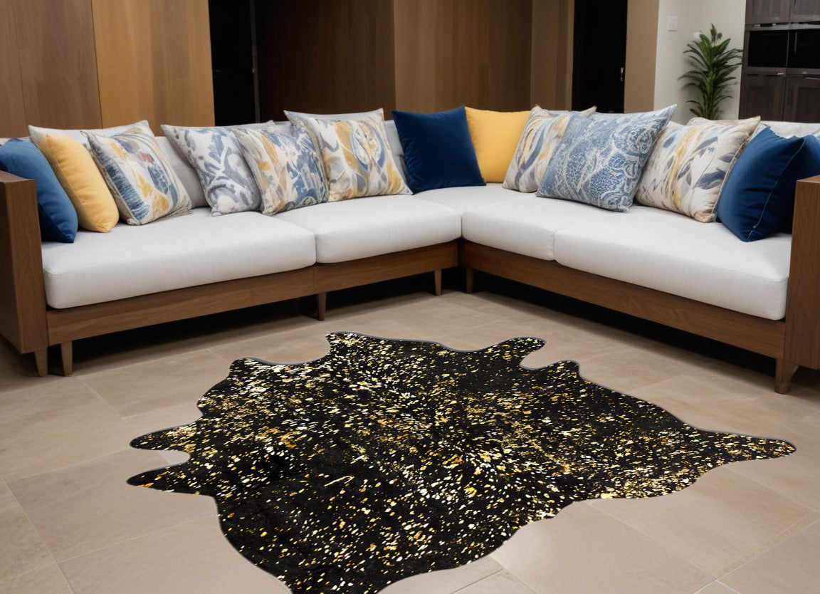 Luxurious Handmade Cowhide Area Rugs with Softness, Stain Resistance, and Timeless Style for Your Home Decor