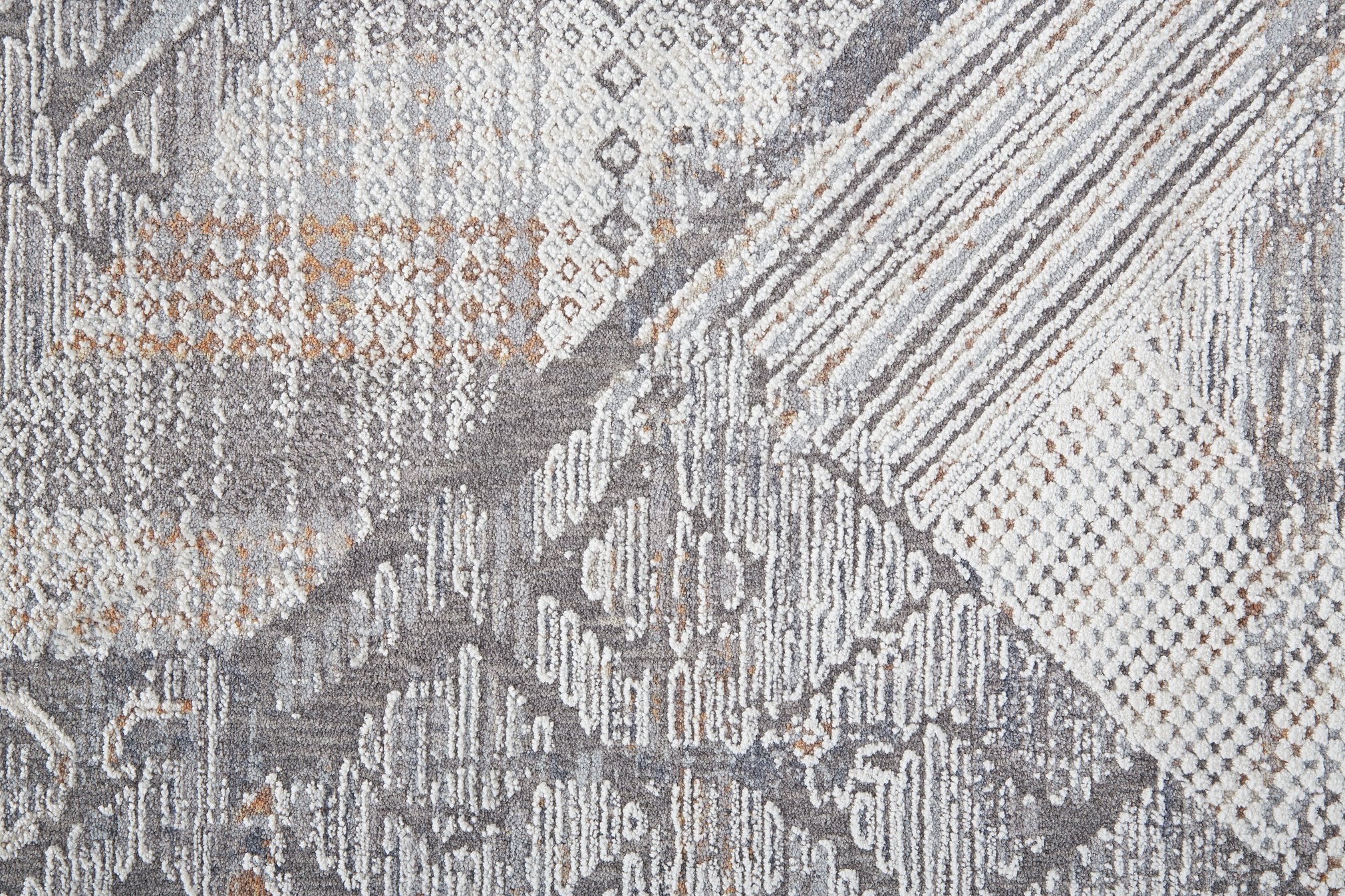 Francisco Abstract Geometric Rug - Durable Transitional Southwestern Design for Living Areas