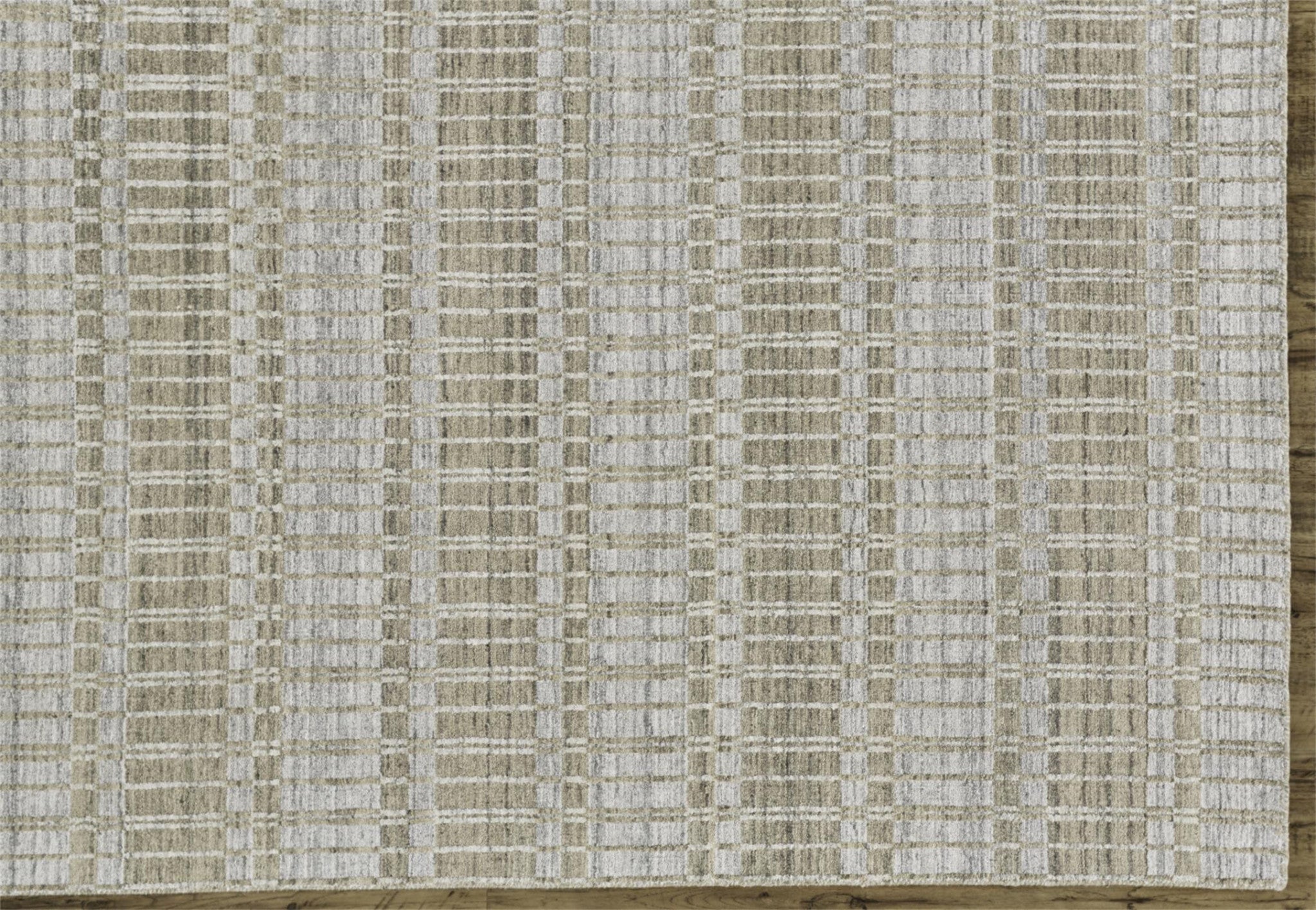 4' x 6' Hand-Woven Striped Area Rug: Unique Artisan Craft for a Cozy Home