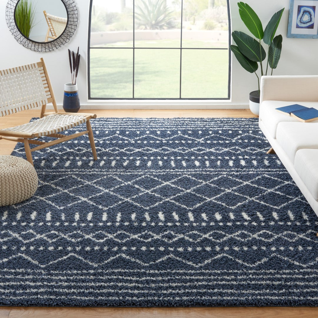 Arizona Shag 741 Luxury Power Loomed Area Rug with Jute Blend Ideal for Elegant Living Spaces