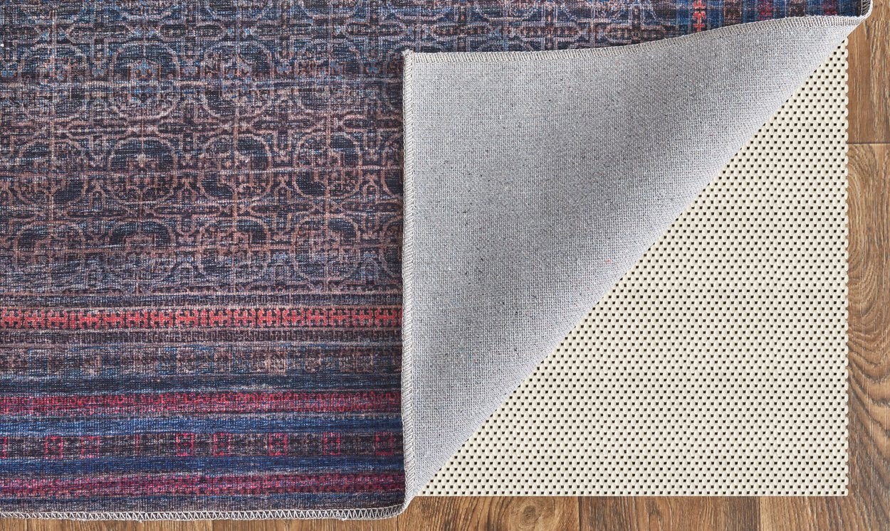 Voss Bold Transitional Rug - Vibrant Polyester Chenille Rug for Any Space