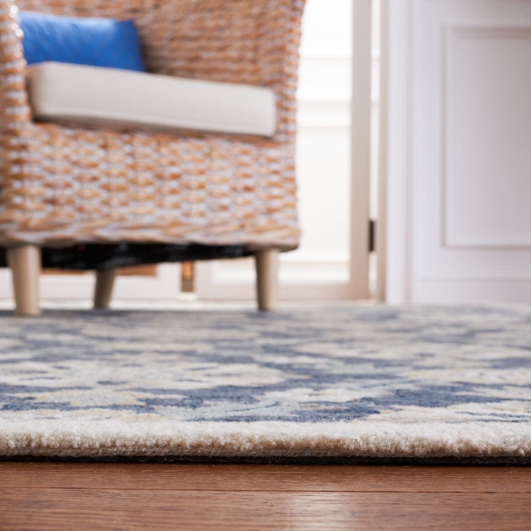 Martha Stewart Premium Hand - Tufted Wool and Cotton Area Rug for Home Decor with Luxurious Softness