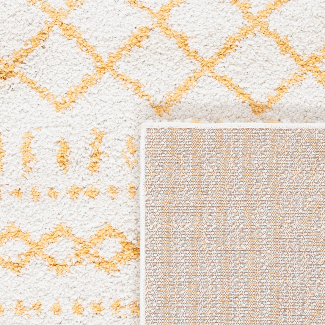 Arizona Luxury Power Loomed Shag Rug with Plush Pile Height for Creating a Cozy Home Ambiance