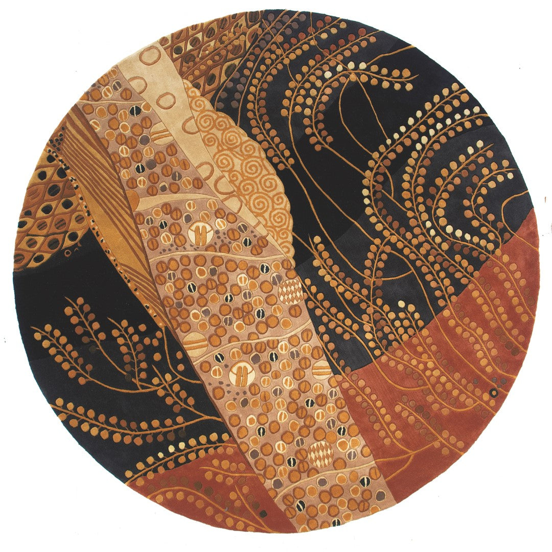 New Wave NW-01 Soft Wool Hand-Tufted Abstract Contemporary Indoor Area Rug