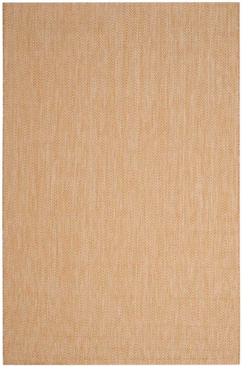 Stylish All-Weather Indoor/Outdoor Power Loomed Rug with Elegant Chevron Pattern