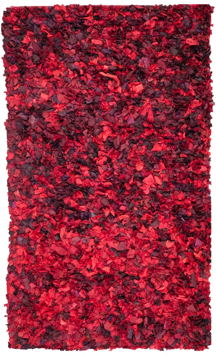 Luxurious Hand-Woven 100% Polyester Rectangle Rug from India for Your Space