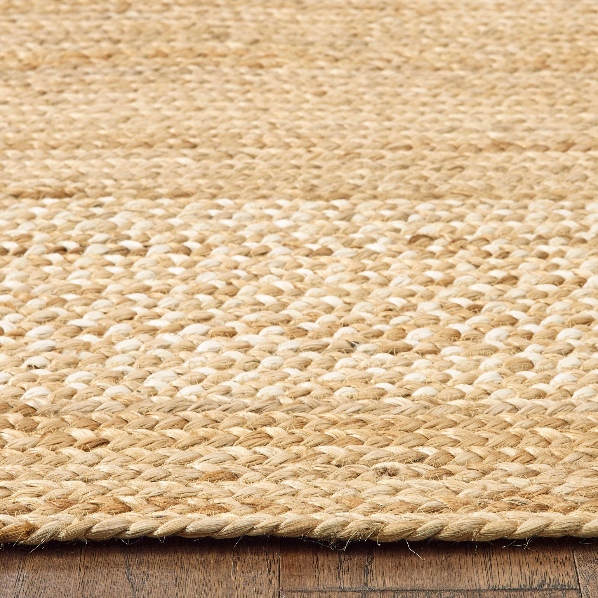 Elevate Your Living Space with a Durable and Elegant Classic Tan Bordered Jute Area Rug for Bedroom, Living Room, Dining Area, or Entryway