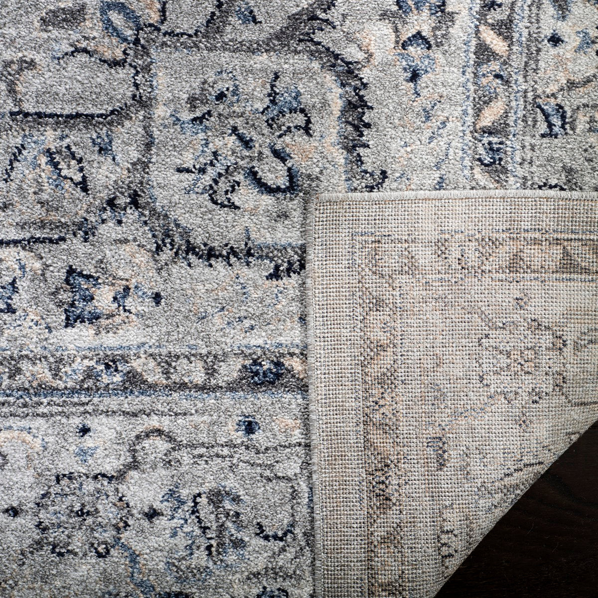 Charleston Power Loomed Area Rug - Stylish and Elegant Rectangular Floor Covering Made of Durable Polypropylene Fiber