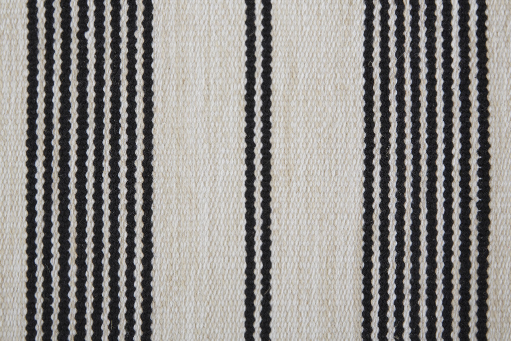 Stylish Modern Hand - Woven Stain - Resistant Area Rug with Striped Design for Comfortable Home Decor