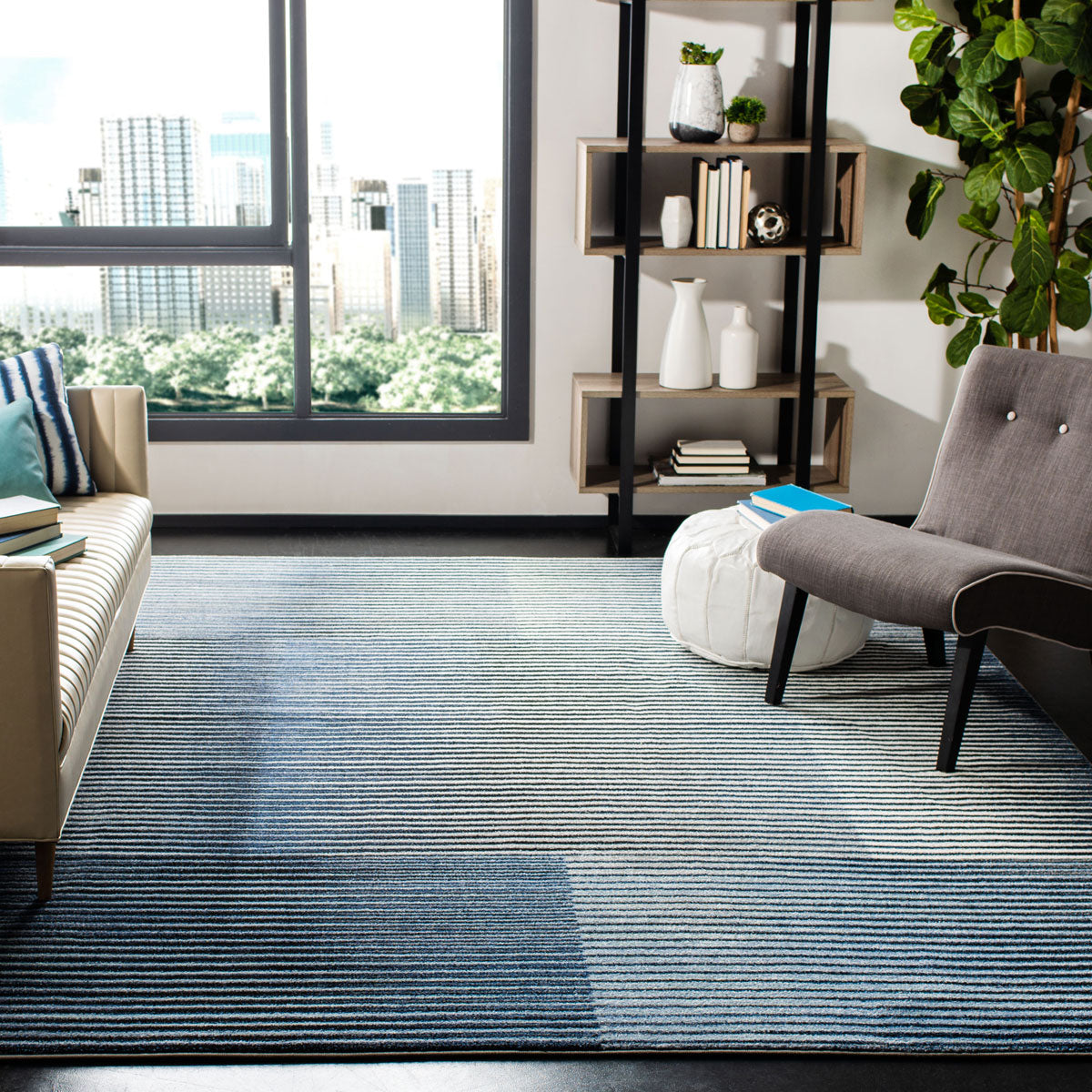 Stylish Modern Galaxy 115 Power Loomed Polypropylene Area Rug for Elegant Homes, Imported from Turkey