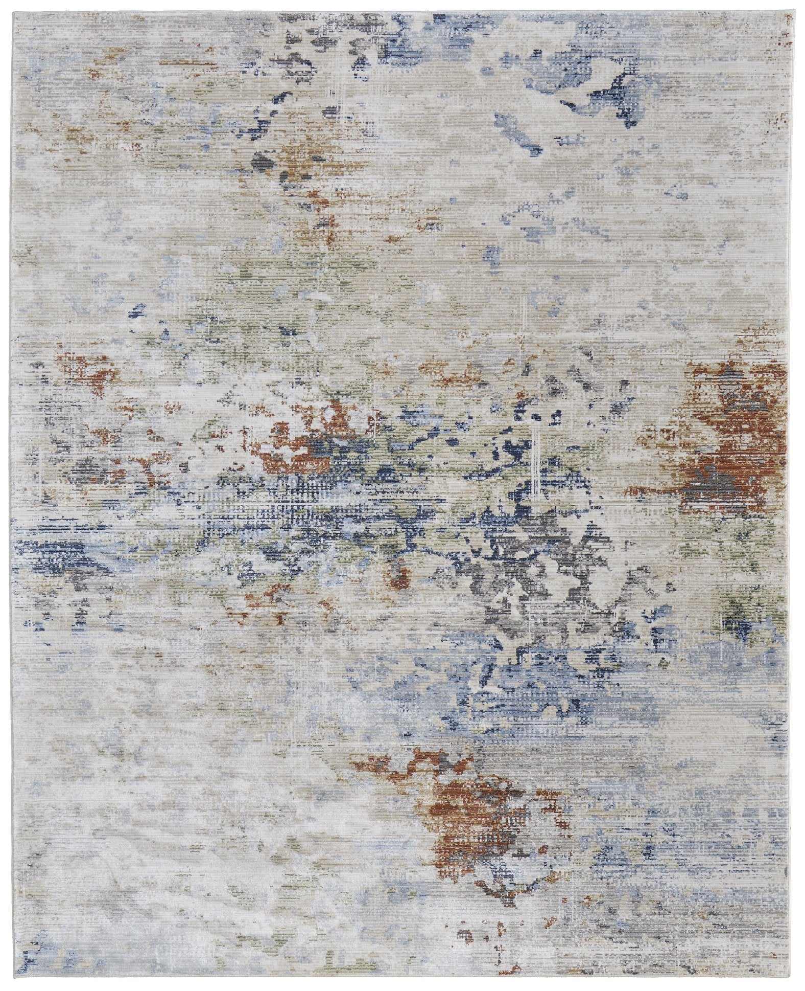 Sonora Abstract Watercolor Modern Area Rug - Sturdy, Effortless to Maintain, Pet and Kid-Friendly Design for Contemporary Homes
